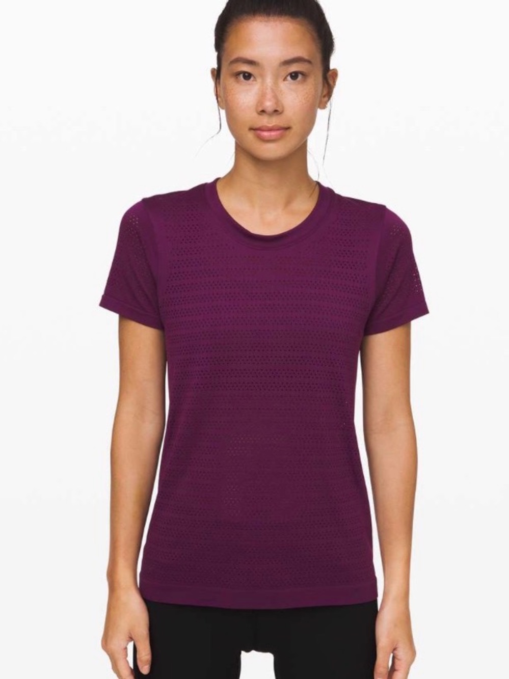 lululemon Breeze By Short Sleeve Squad | Marvel | Open-Hole Ventilation
